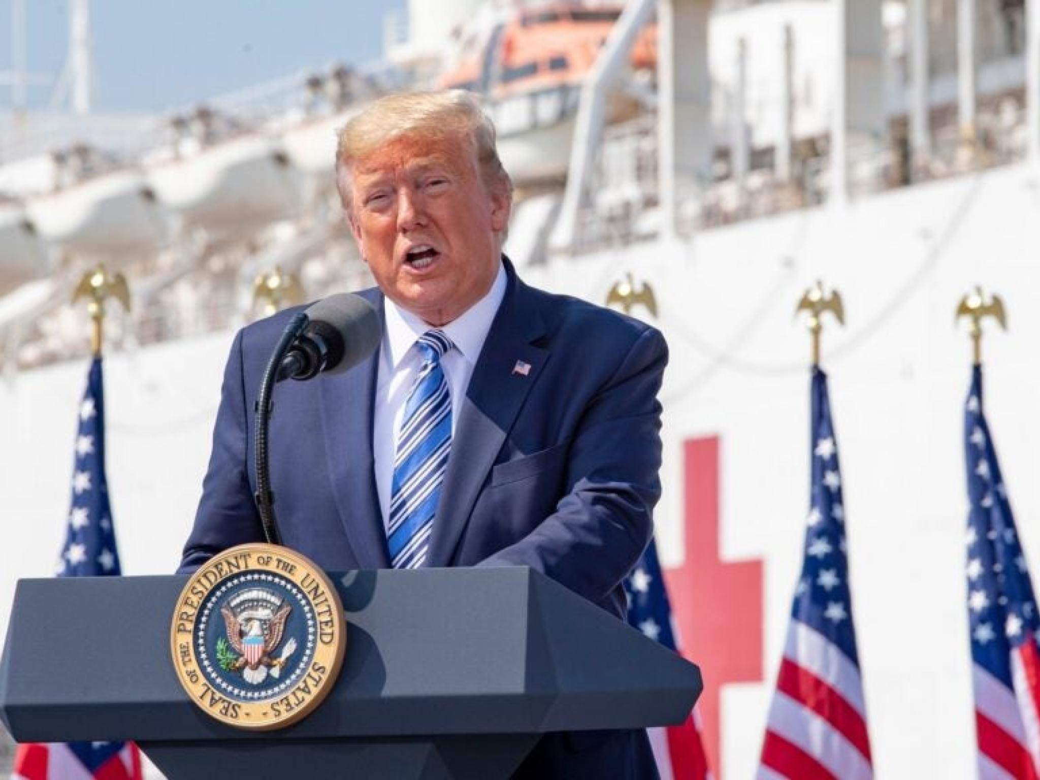 Pentagon Says Trump’s Golden Dome To Feature Satellite, Ground-Based Defenses — Elon Musk’s SpaceX May Miss Out